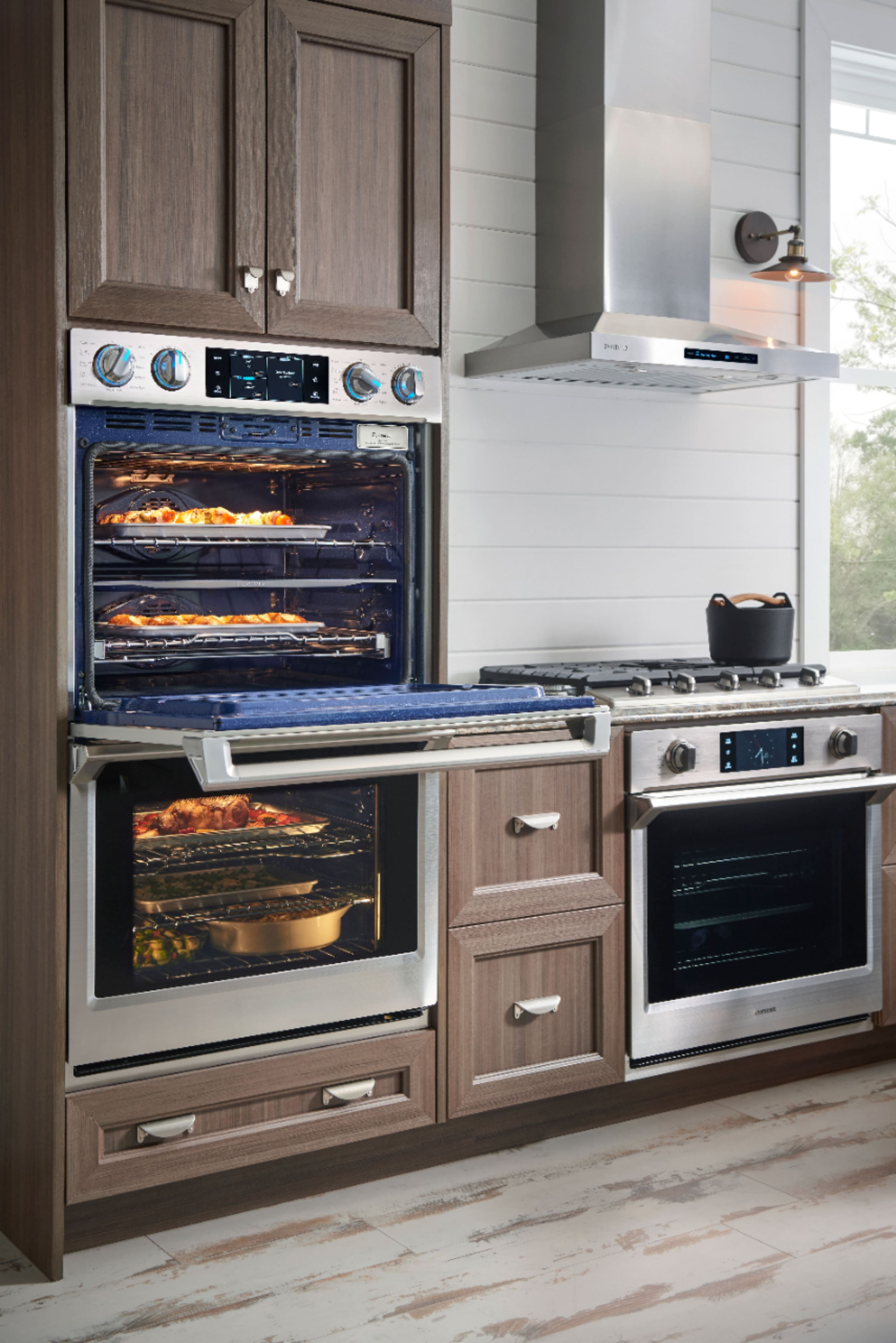Samsung - 30" Double Wall Oven - Stainless steel - Alt_View_Standard_17