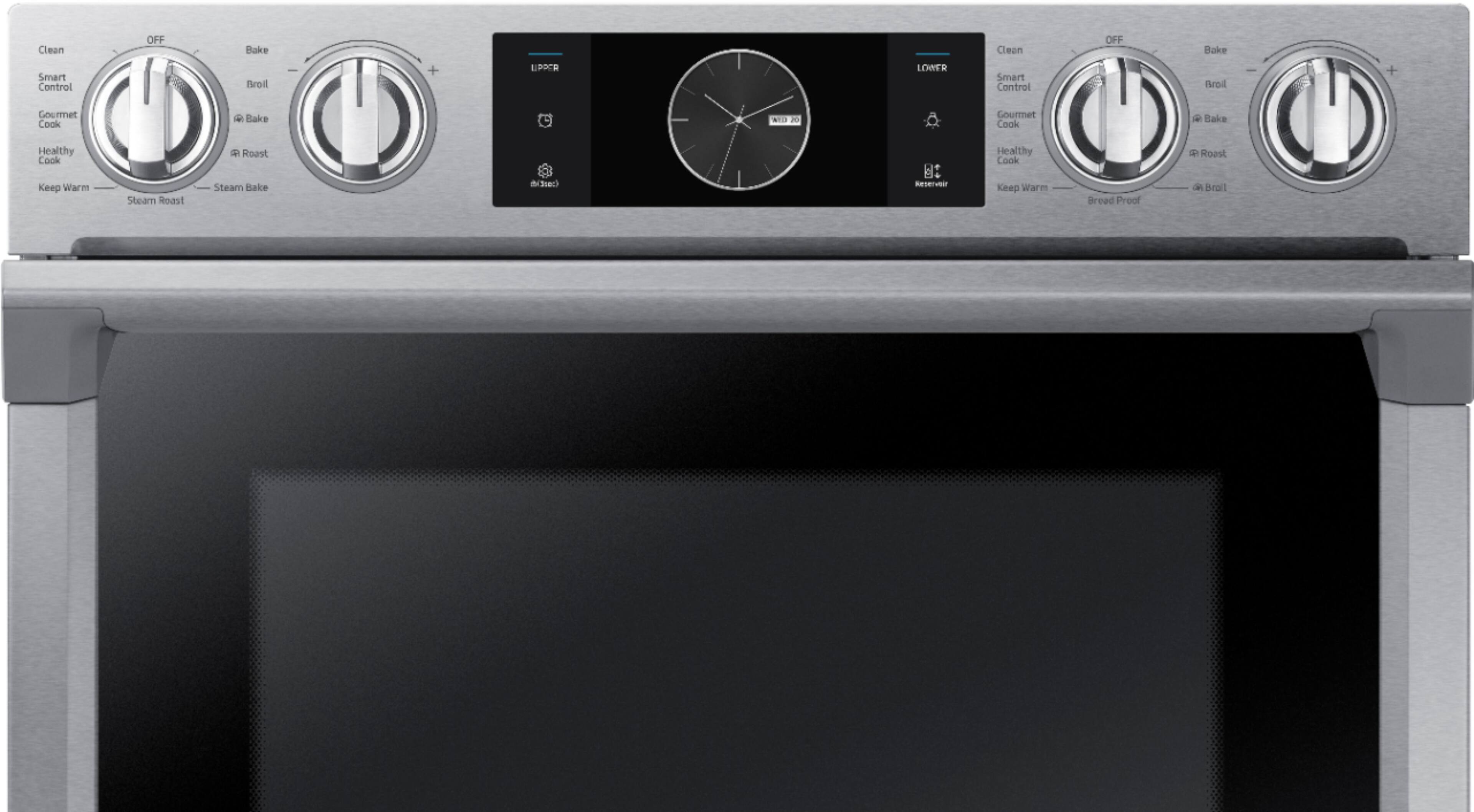 Samsung - 30" Double Wall Oven - Stainless steel - Alt_View_Standard_2