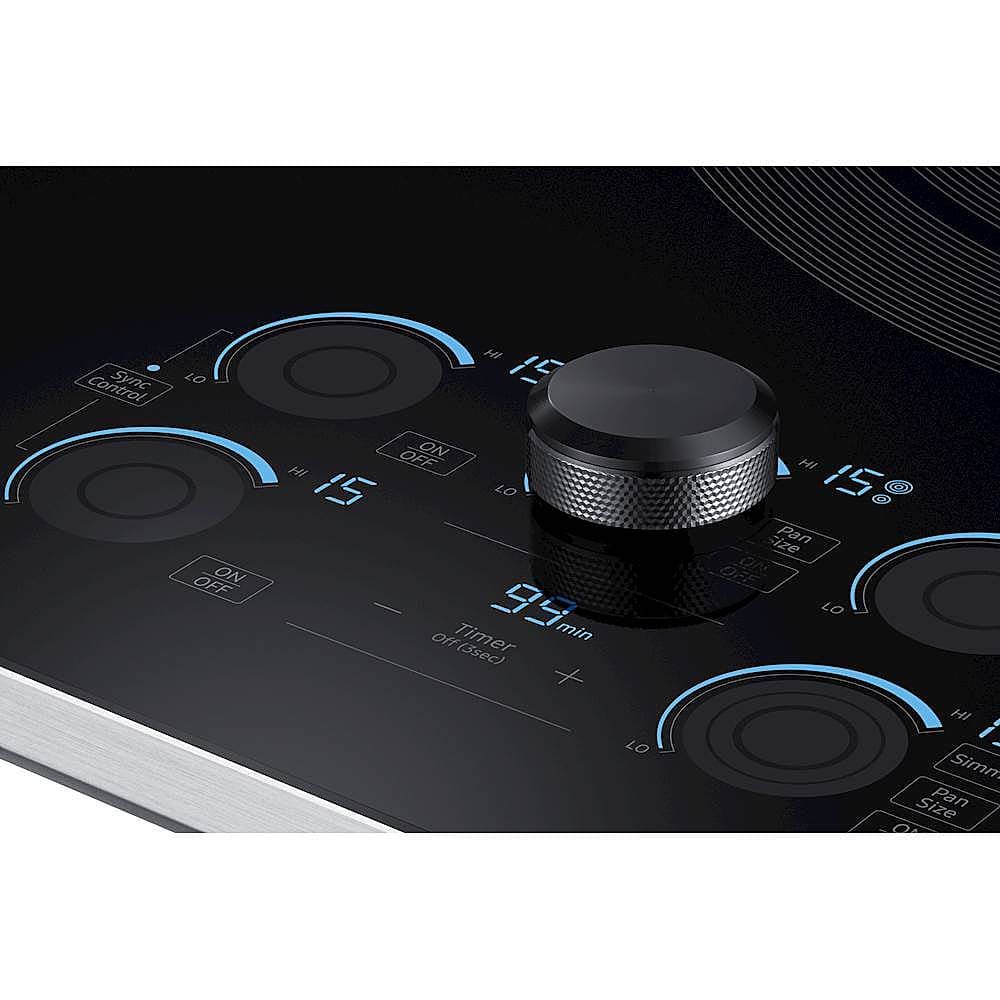 Samsung - 36" Electric Cooktop - Stainless steel - Alt_View_Standard_14