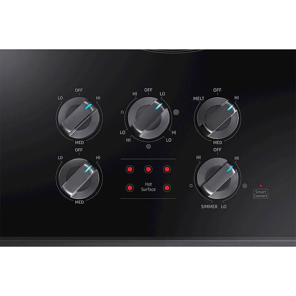 Samsung - 36" Electric Cooktop - Fingerprint Resistant Black Stainless Steel - Alt_View_Standard_13