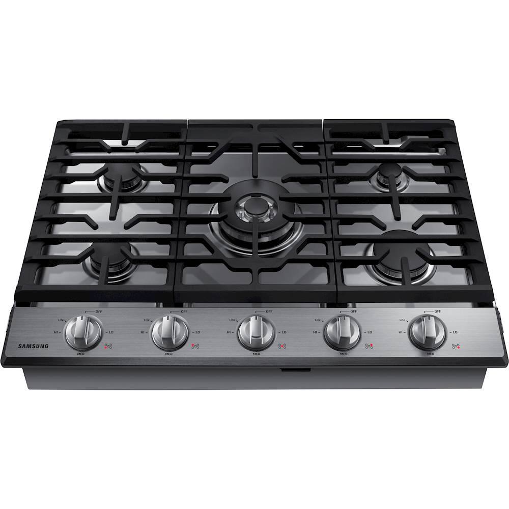Samsung - 30" Gas Cooktop - Stainless steel - Alt_View_Standard_12