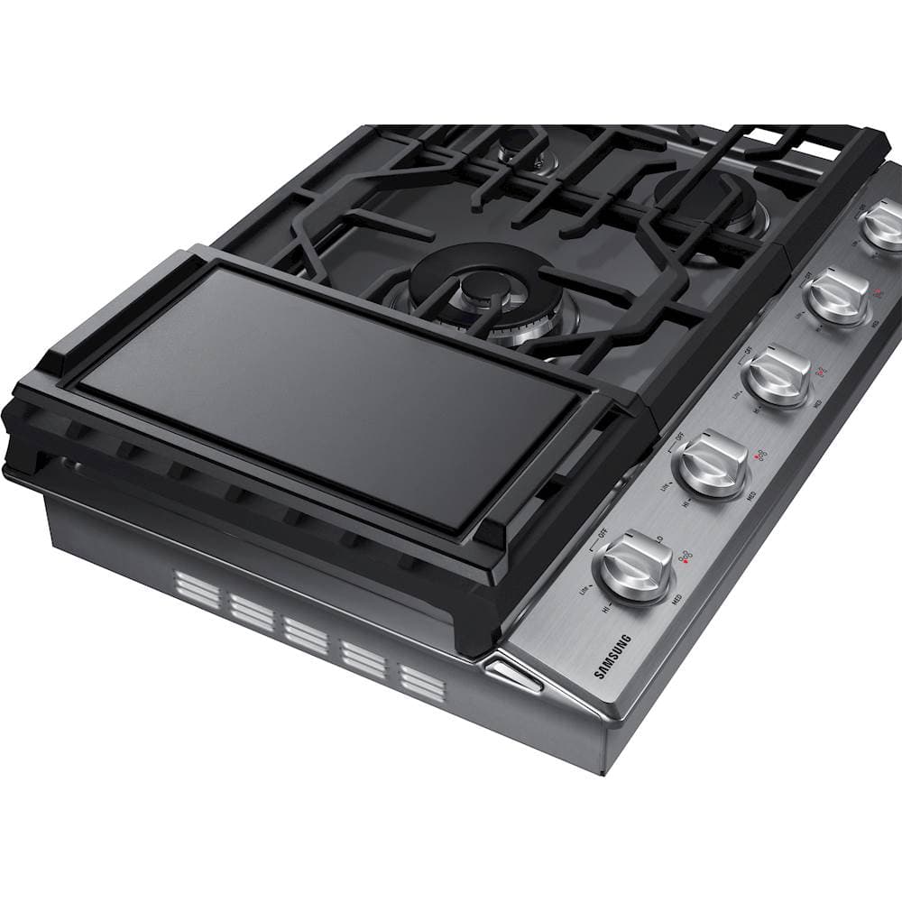 Samsung - 30" Gas Cooktop - Stainless steel - Alt_View_Standard_15
