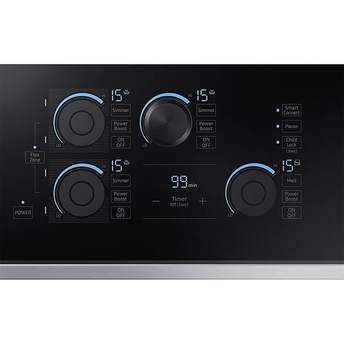 Samsung - 30" Induction Cooktop - Stainless steel - Alt_View_Standard_12