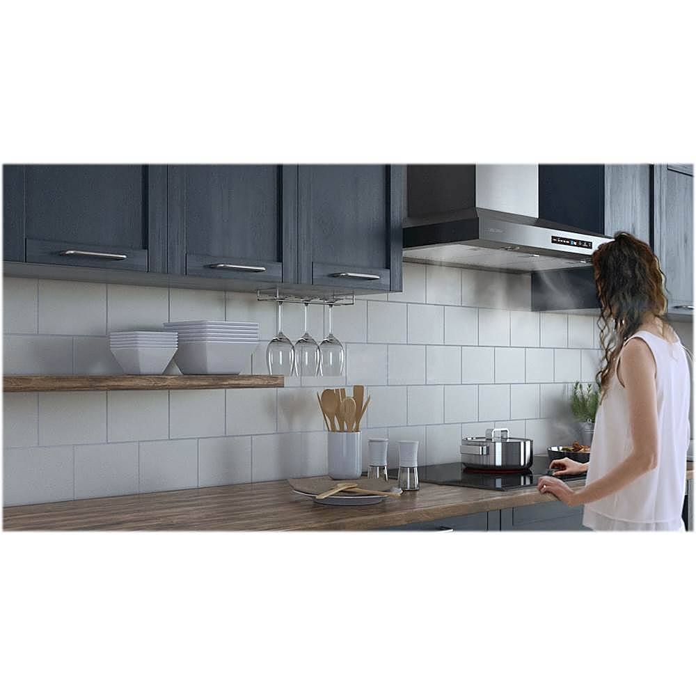 Samsung - 30" Electric Cooktop - Stainless steel - Alt_View_Standard_16