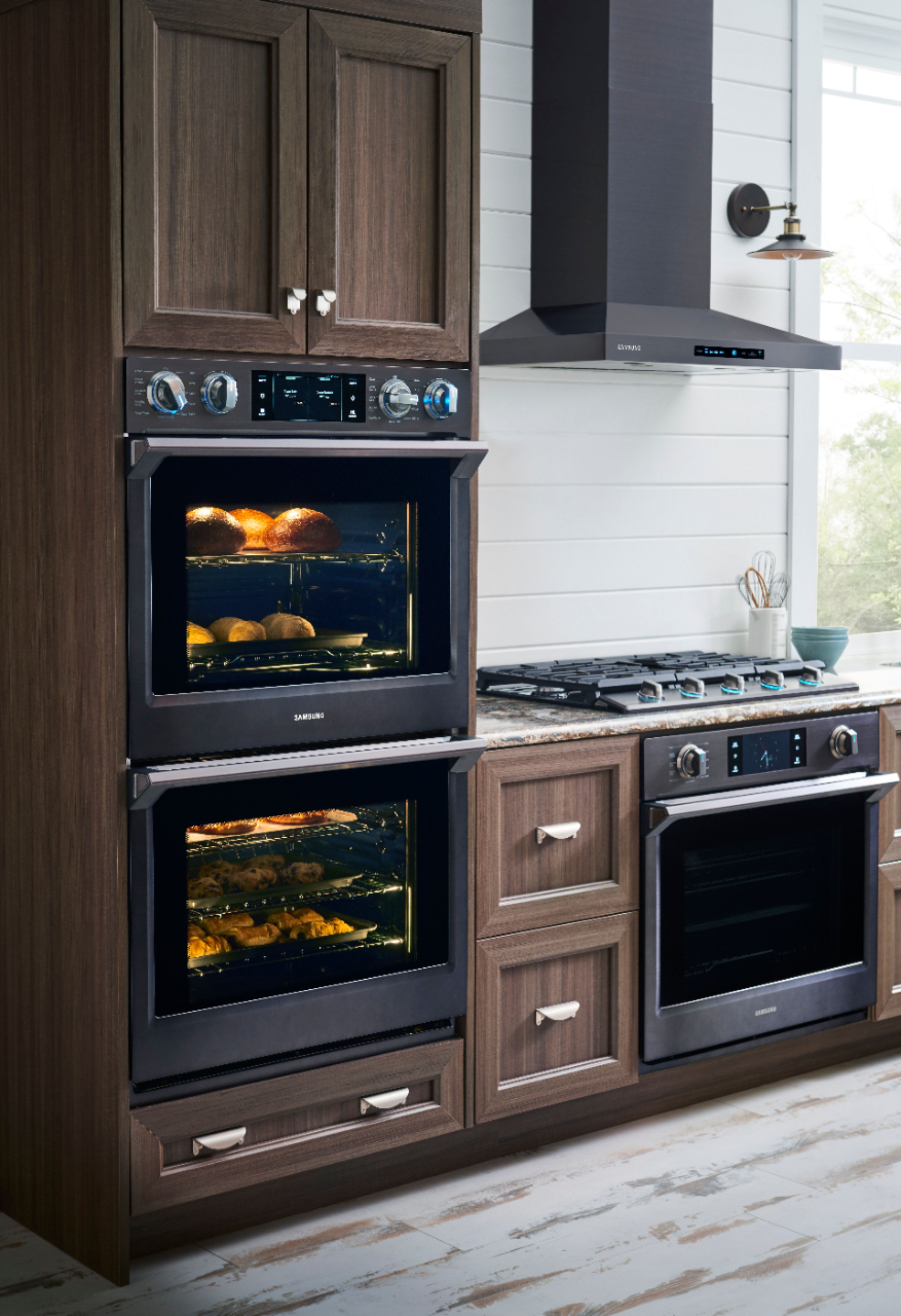 samsung - 30 u0026quot  double wall oven