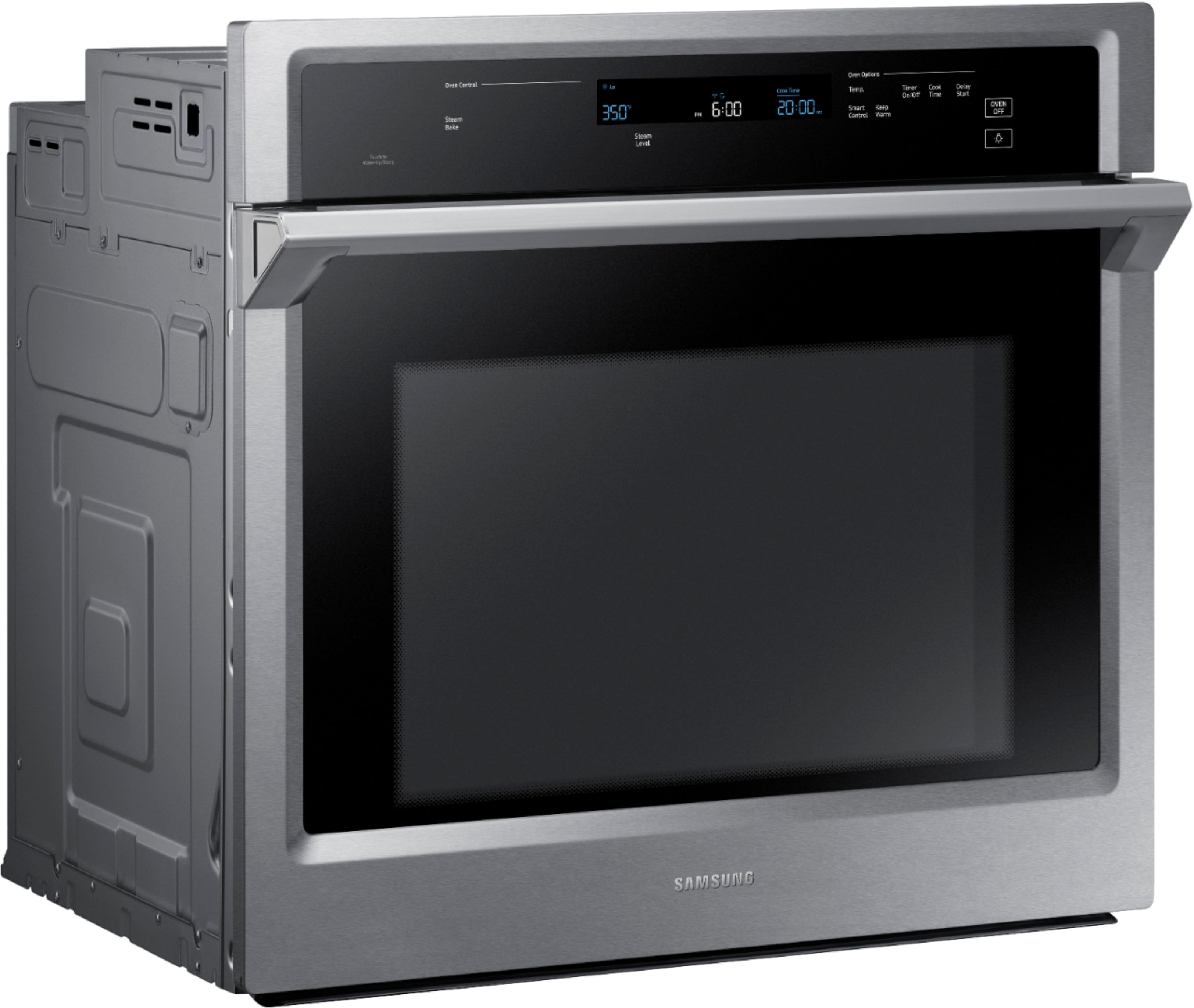 Samsung - 30" Single Wall Oven - Stainless steel - Alt_View_Standard_11