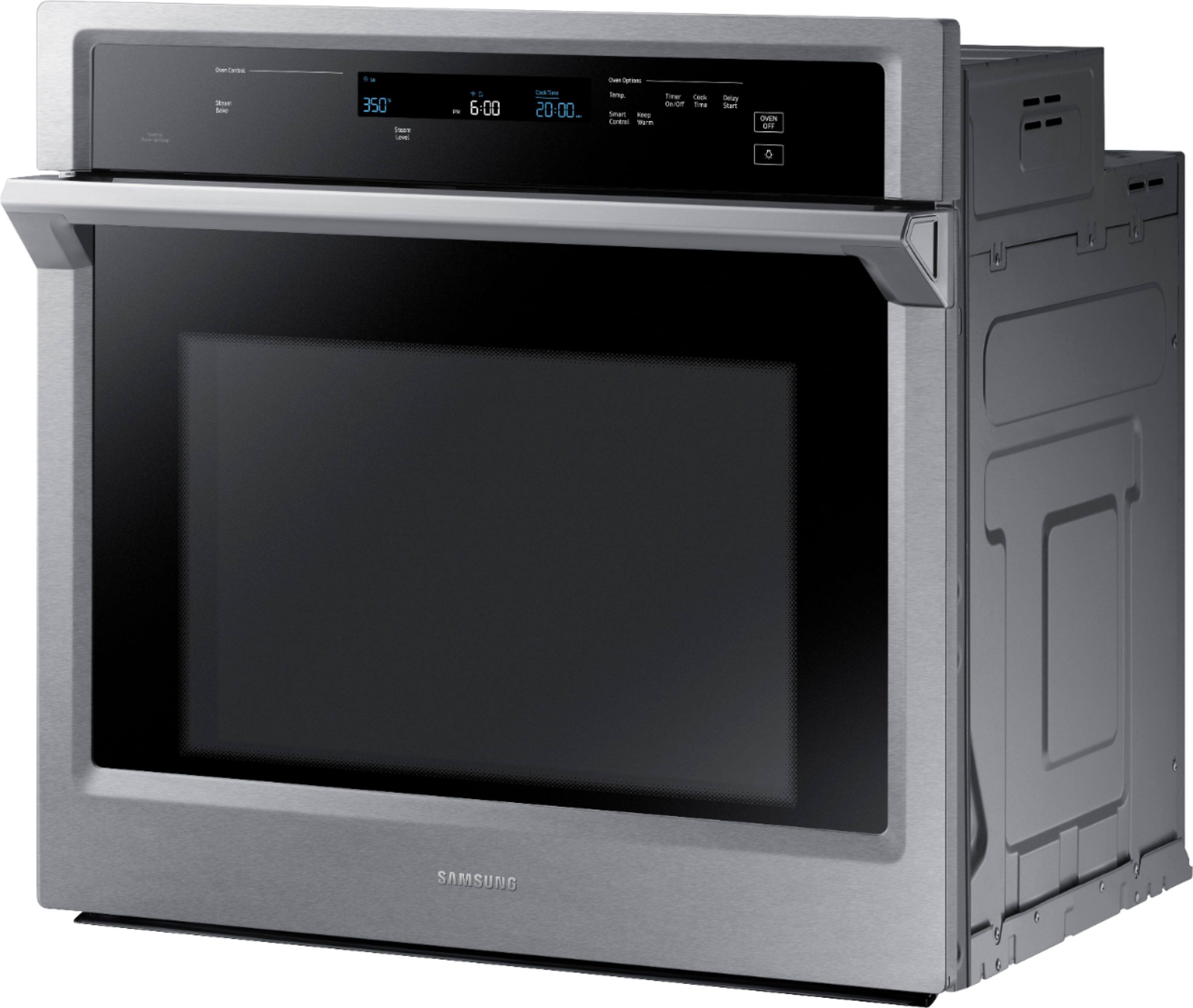 Samsung - 30" Single Wall Oven - Stainless steel - Alt_View_Standard_13
