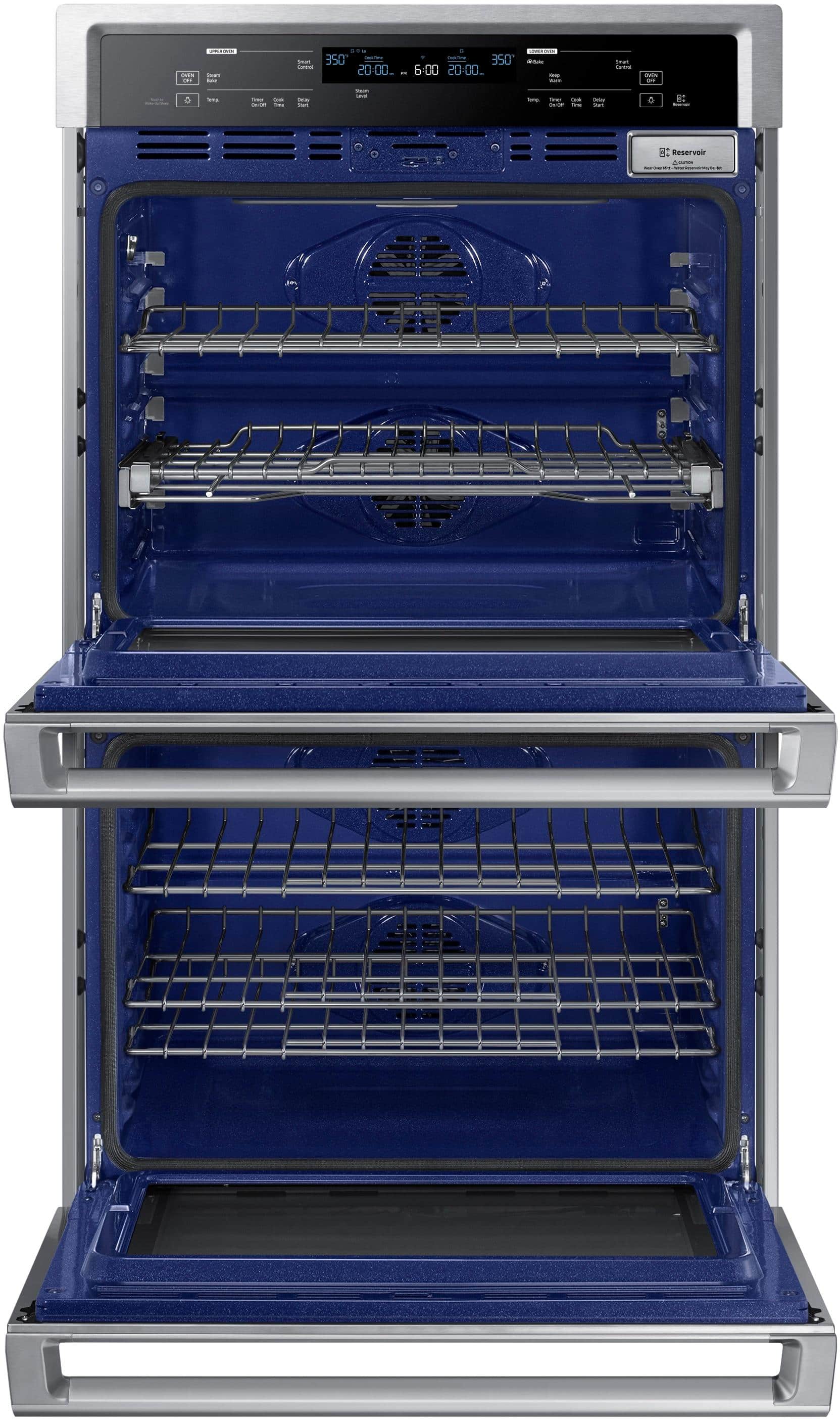 Samsung - 30" Double Wall Oven - Stainless steel - Alt_View_Standard_1