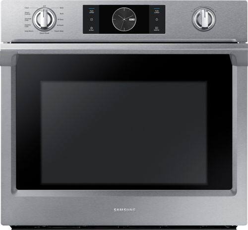 Samsung - 30" Single Wall Oven - Stainless steel - Front_Standard