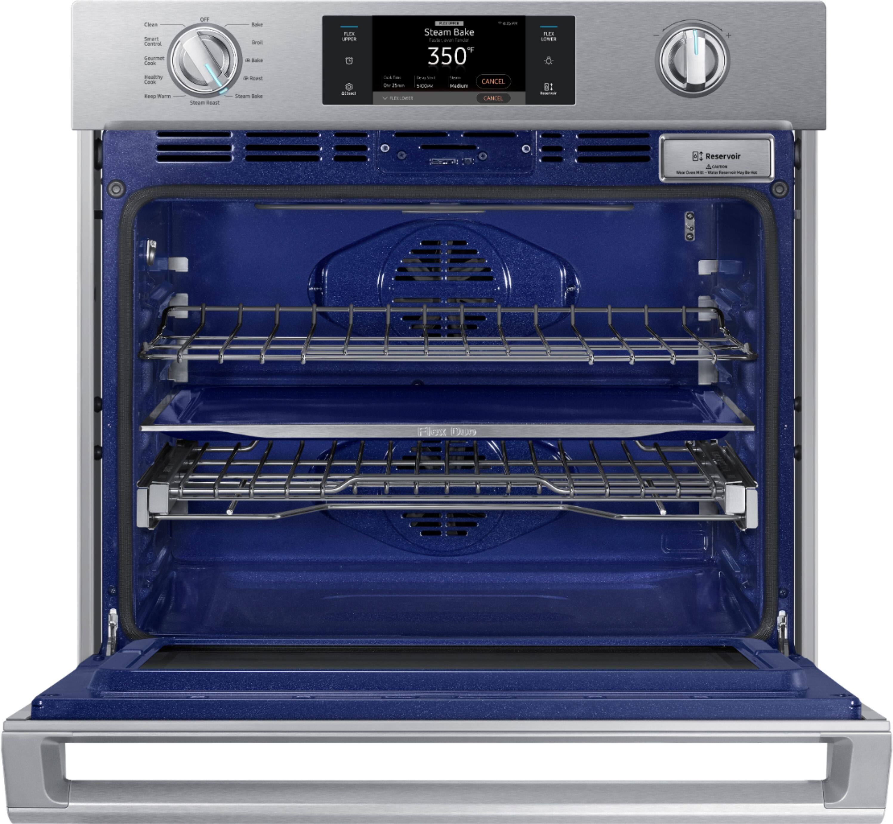 Samsung - 30" Single Wall Oven - Stainless steel - Alt_View_Standard_12