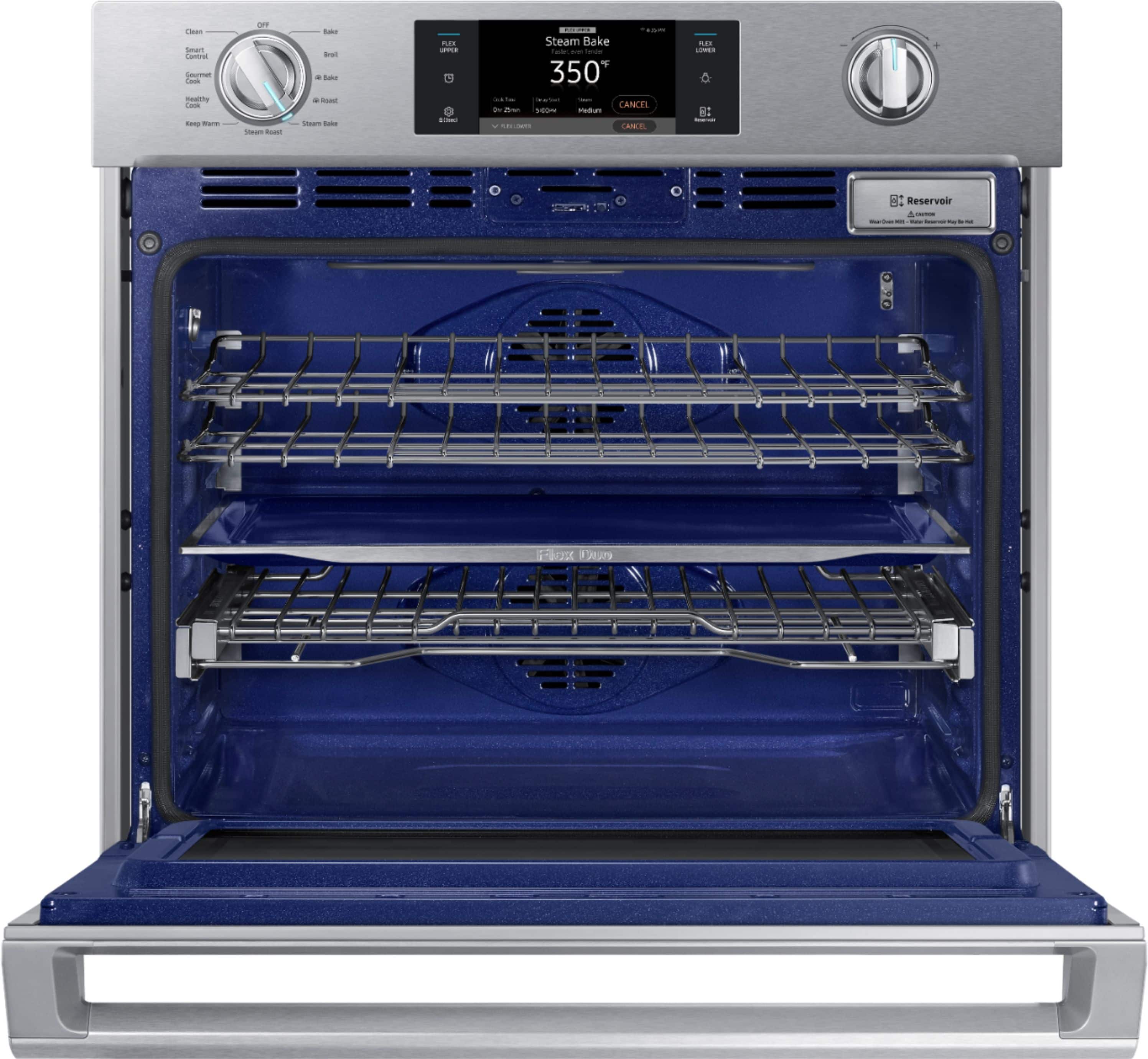 Samsung - 30" Single Wall Oven - Stainless steel - Alt_View_Standard_18