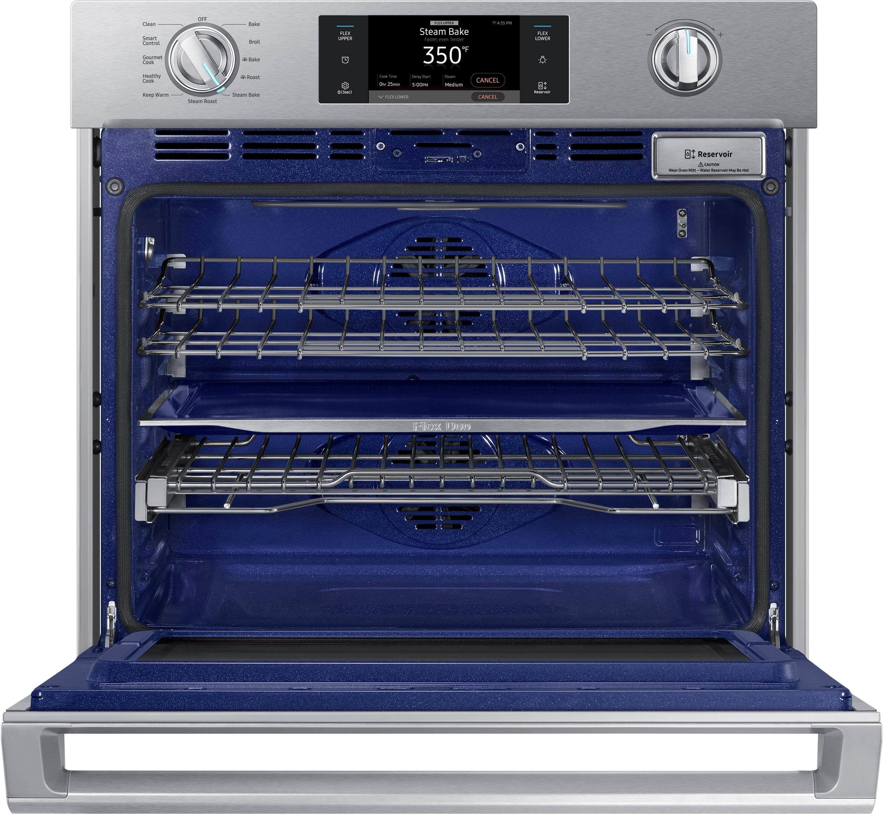 Samsung - 30" Single Wall Oven - Stainless steel - Alt_View_Standard_1