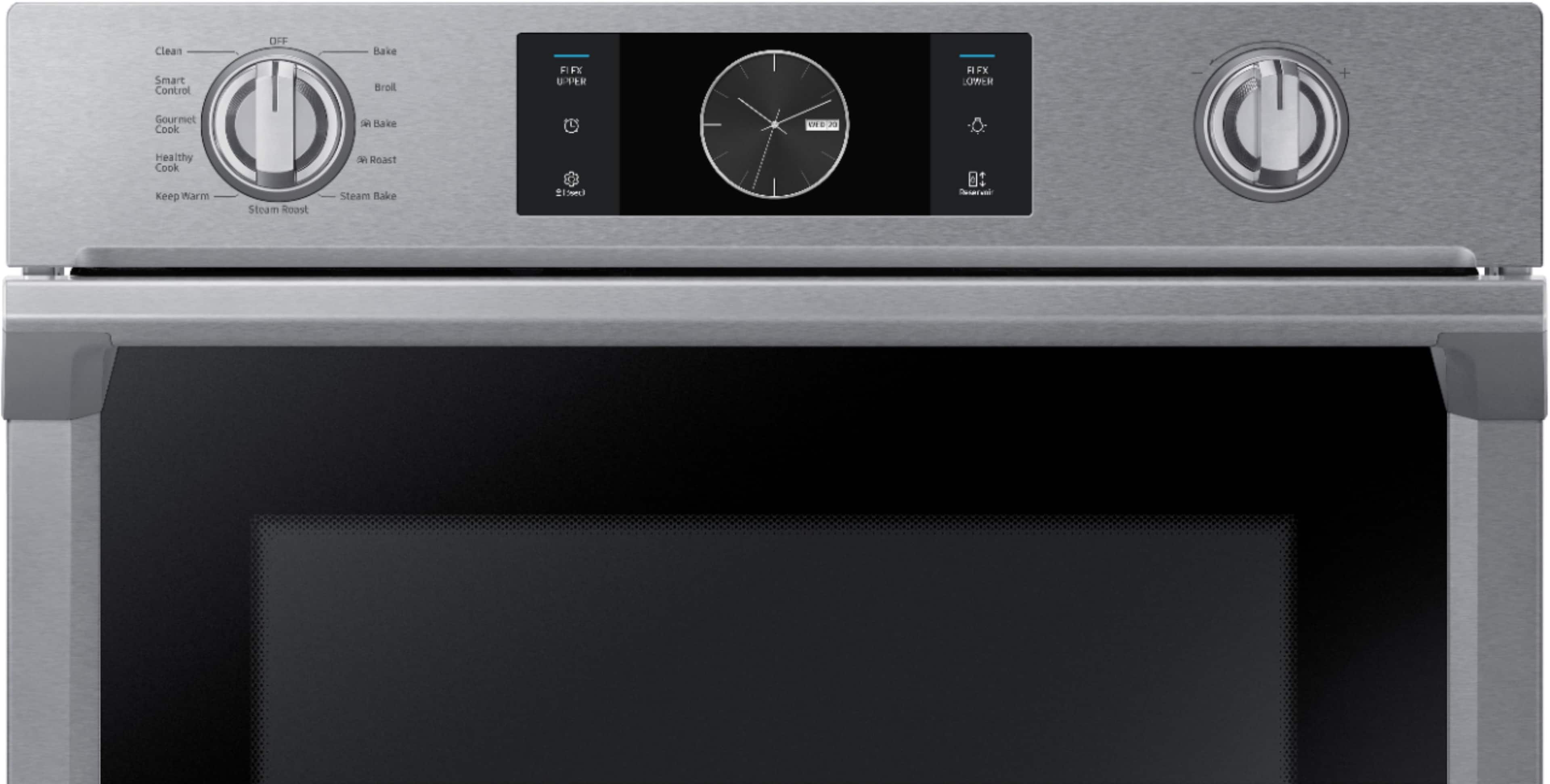 Samsung - 30" Single Wall Oven - Stainless steel - Alt_View_Standard_2