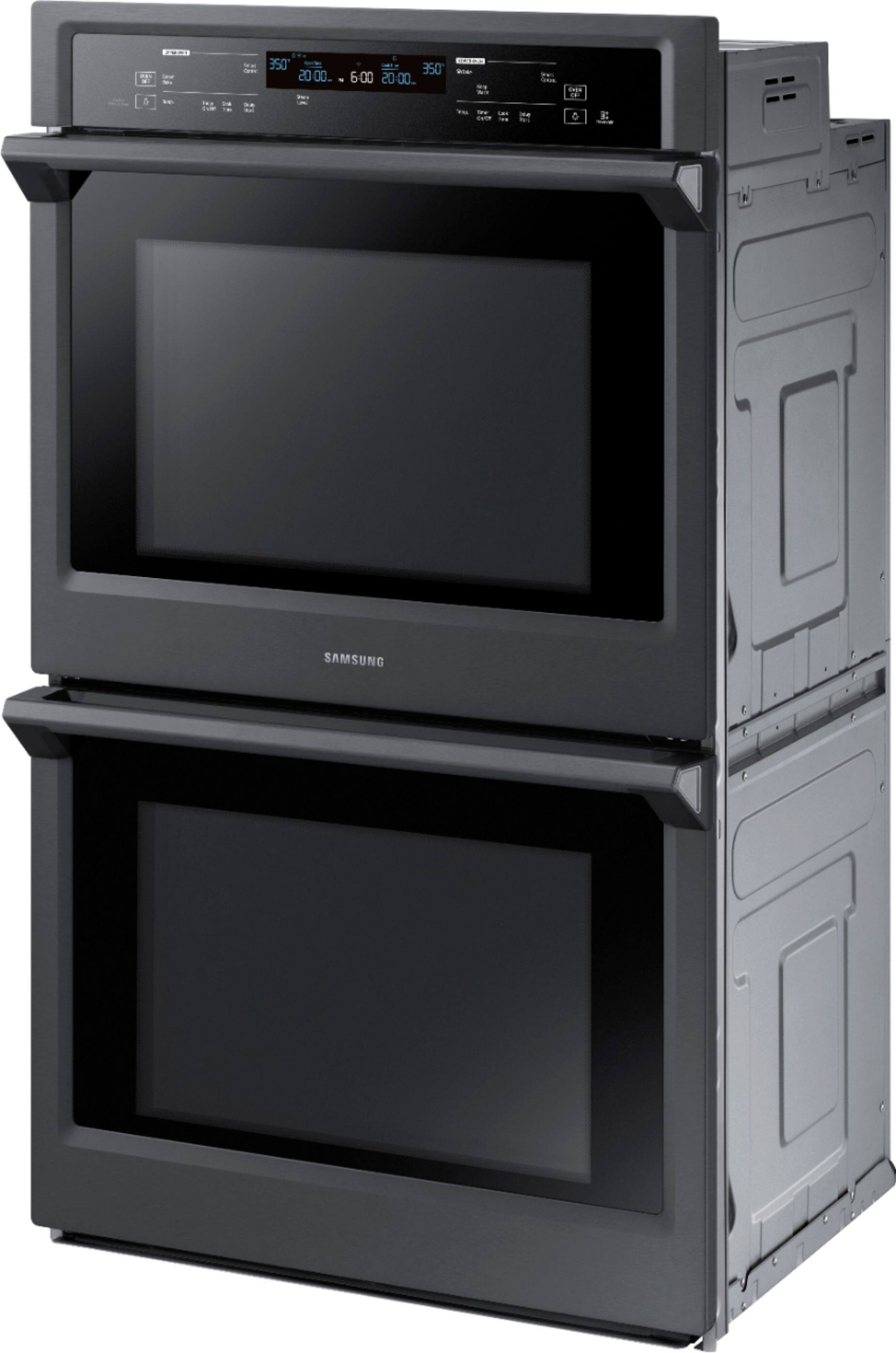Samsung - 30" Double Wall Oven - Fingerprint Resistant Black Stainless Steel - Alt_View_Standard_13
