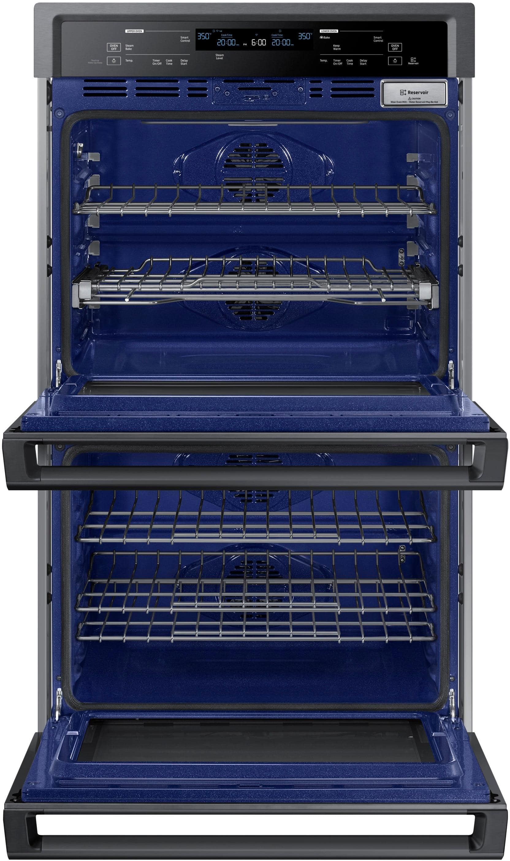 Samsung - 30" Double Wall Oven - Fingerprint Resistant Black Stainless Steel - Alt_View_Standard_14
