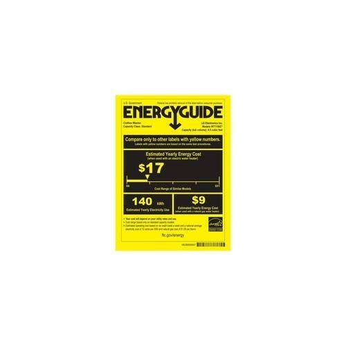 LG - 4.5 Cu. Ft. 9-Cycle Top-Loading Washer - White - Energy_Guide