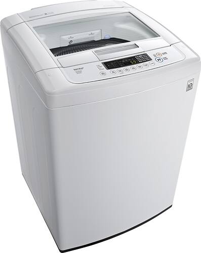 LG - 4.5 Cu. Ft. 9-Cycle Top-Loading Washer - White - Angle_Standard