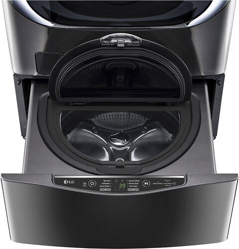 LG - SideKick 1.0 Cu. Ft. 6-Cycle Top-Loading Washer - Black stainless steel - Alt_View_Standard_11
