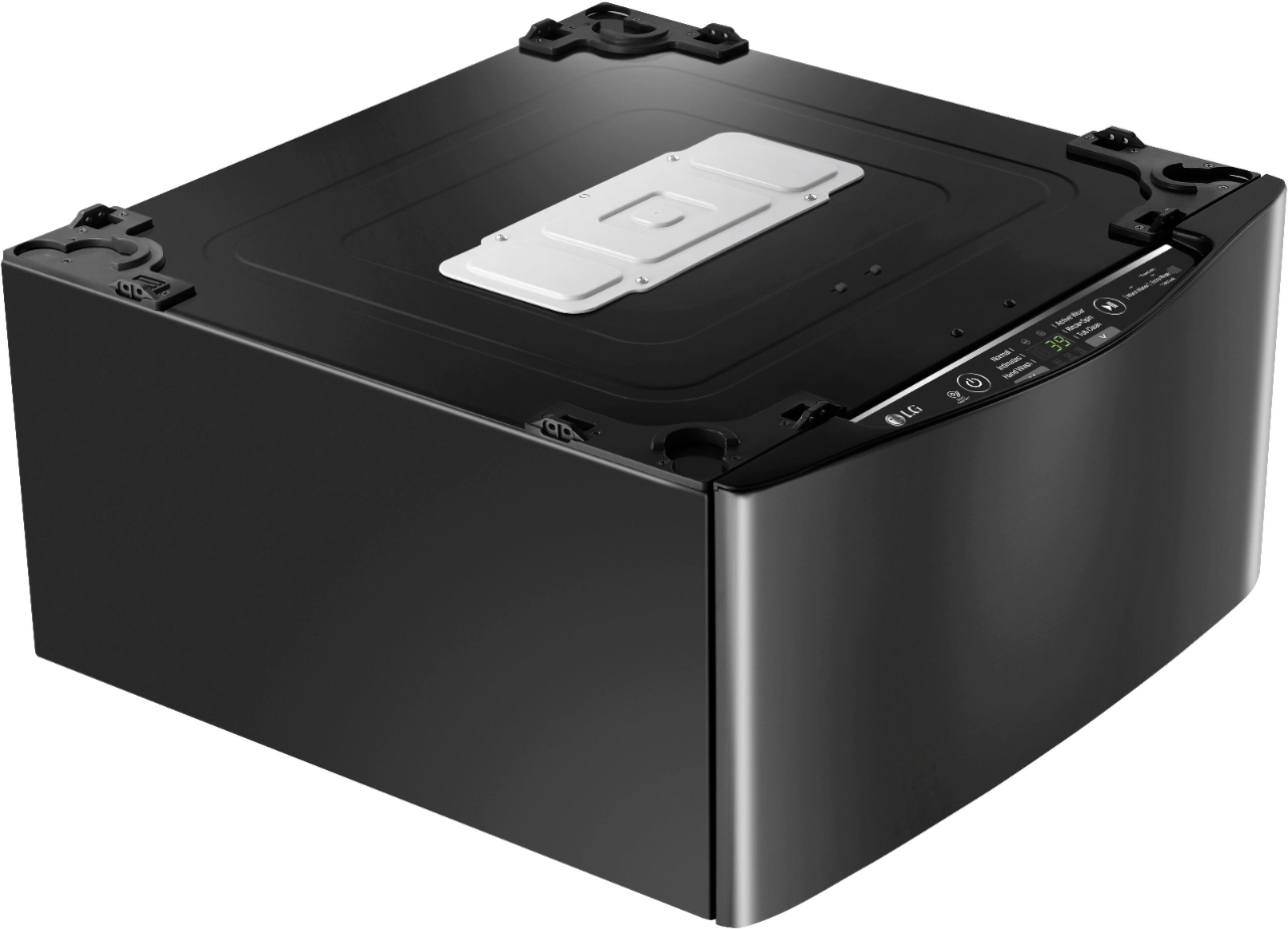 LG - SideKick 1.0 Cu. Ft. 6-Cycle Top-Loading Washer - Black stainless steel - Alt_View_Standard_2