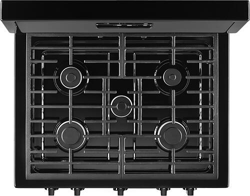 Whirlpool - 5.1 Cu. Ft. Freestanding Gas Range - Black - Alt_View_Standard_20
