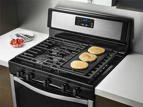 Whirlpool - 5.1 Cu. Ft. Freestanding Gas Range - Stainless steel - Alt_View_Standard_14