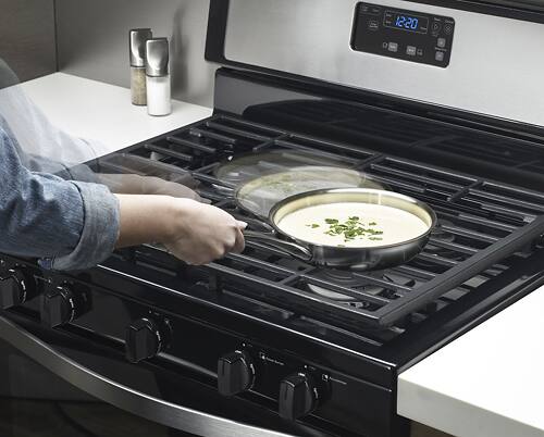 Whirlpool - 5.1 Cu. Ft. Freestanding Gas Range - Stainless steel - Alt_View_Standard_17