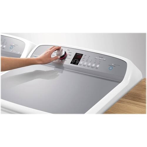 Fisher & Paykel - 12-Cycle Gas Dryer with Steam - White - Alt_View_Standard_13