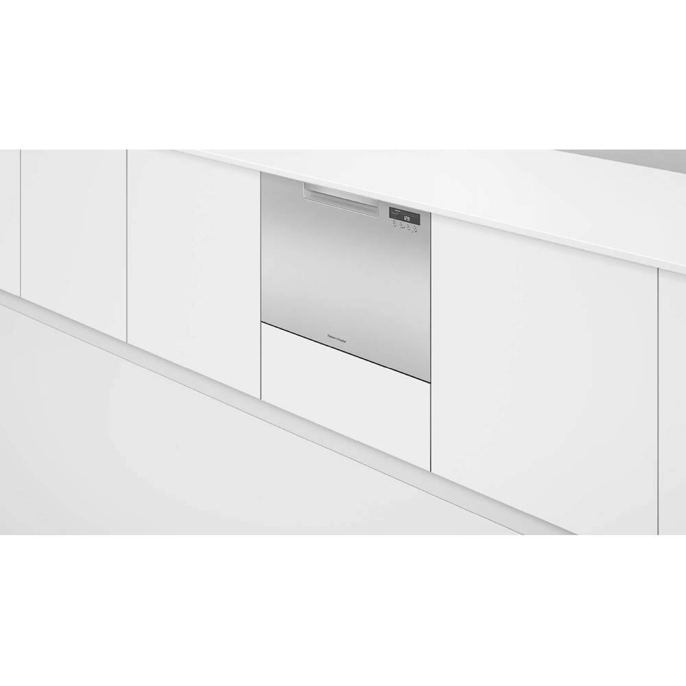 Fisher & Paykel - Single DishDrawer™ 24" Front Control Tall Tub Built-In Dishwasher - EZKleen Stainless Steel - Alt_View_Standard_11