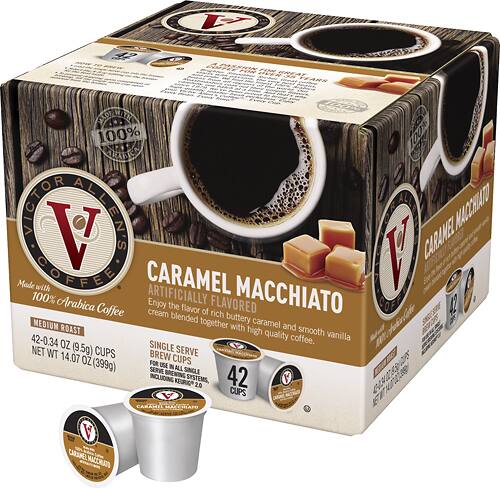 Victor Allen's - Caramel Macchiato Coffee Pods (42-Pack)