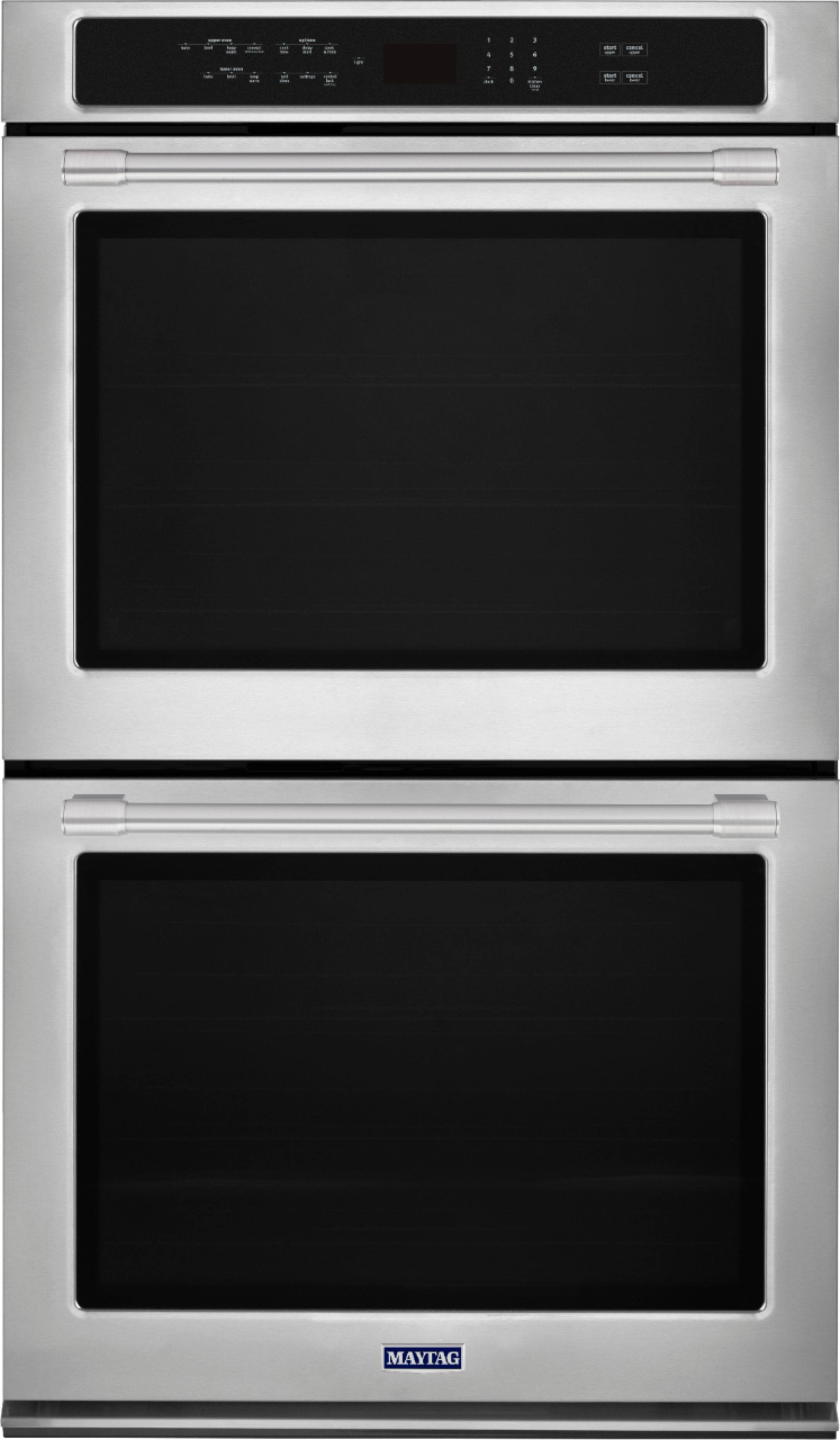 Maytag 30" BuiltIn Double Electric Convection Wall Oven Stainless