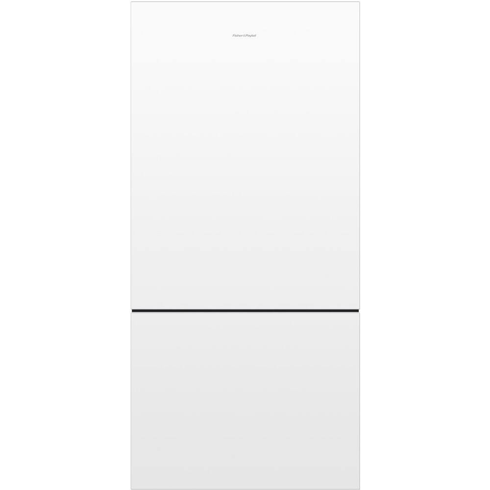 Fisher & Paykel - ActiveSmart 17.5 Cu. Ft. Bottom-Freezer Counter-Depth Refrigerator - White - Front_Zoom