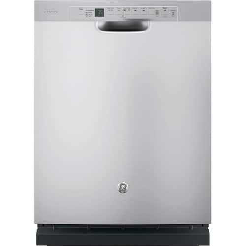 GE - Profile Series 24" Built-In Dishwasher - Stainless steel - Front_Standard