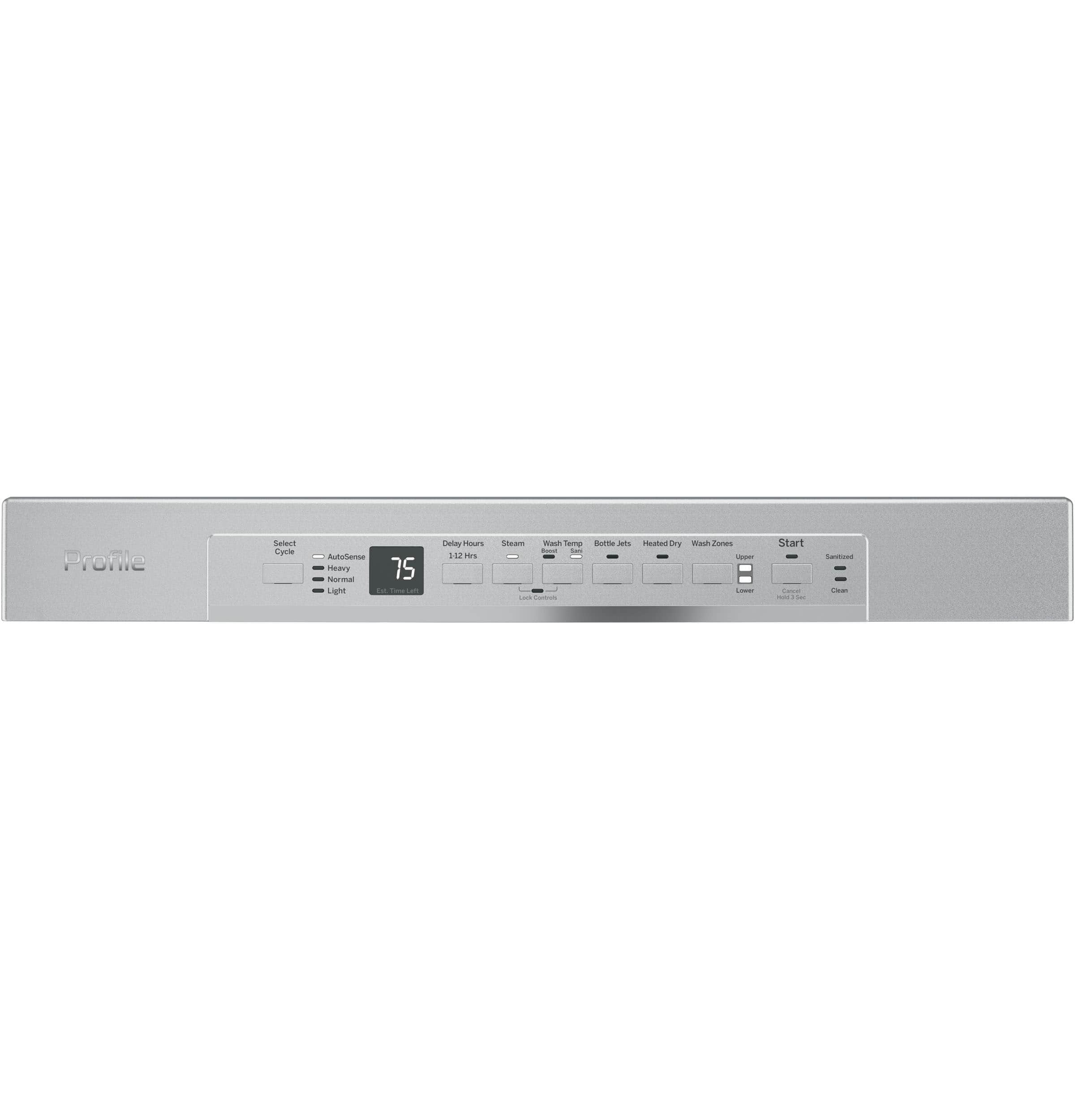 GE - Profile Series 24" Built-In Dishwasher - Stainless steel - Alt_View_Standard_11