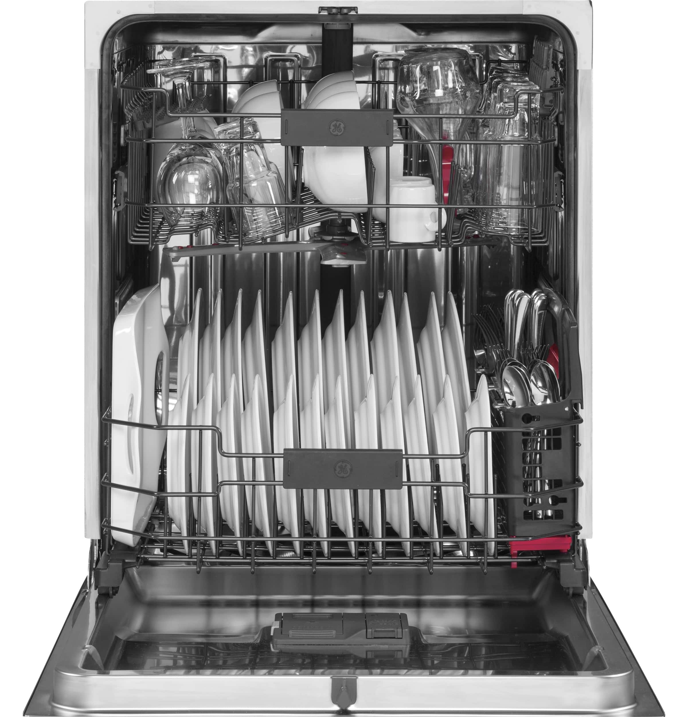 GE - Profile Series 24" Built-In Dishwasher - Stainless steel - Alt_View_Standard_20