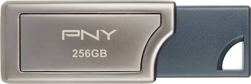 PNY - Pro-Elite 256GB USB 3.0 Flash Drive - Gun Metal Gray/ Gray