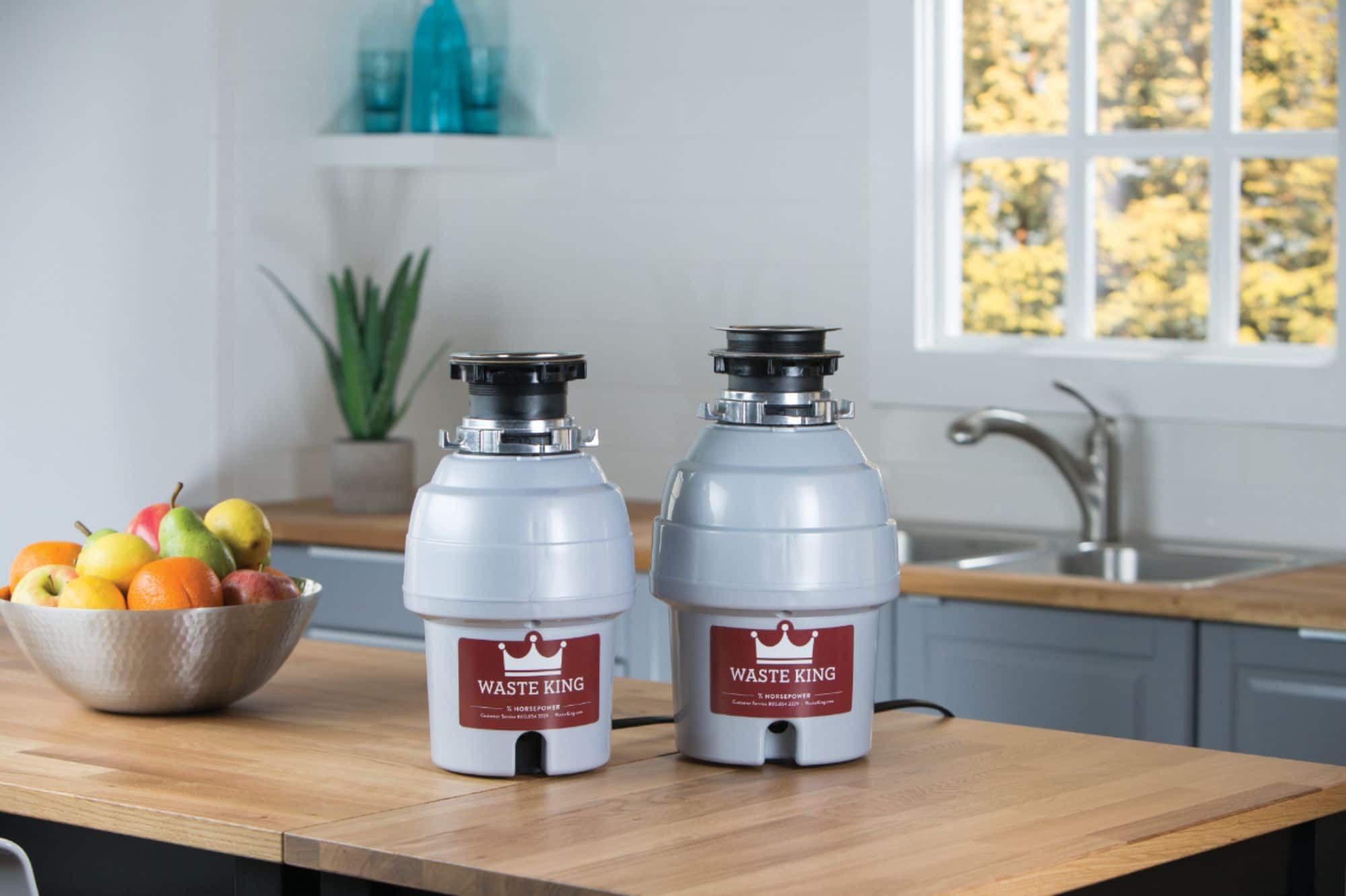 Waste King - Legend Series 3/4 HP EZ Mount Disposer - Gray - Alt_View_Standard_14