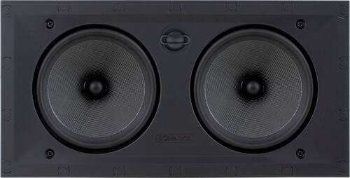 Sonance - Visual Performance 6-1/2" 2-Way In-Wall Speaker (Each) - Paintable White