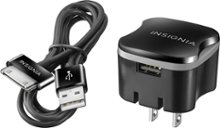 Insignia - Apple MFi Certified 30-Pin Wall Charger for Select Apple® Devices
