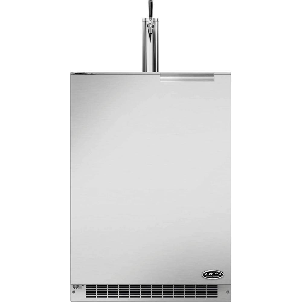 DCS - 24" 5.7 Cu. Ft. Single Tap Outdoor Beer Dispenser - Stainless Steel - Front_Zoom