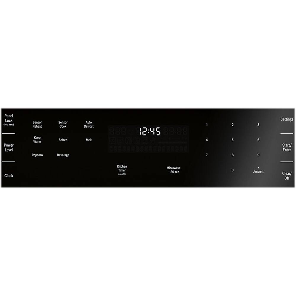 Bosch - 500 Series 1.6 Cu. Ft. Built-In Microwave - Black - Alt_View_Standard_11