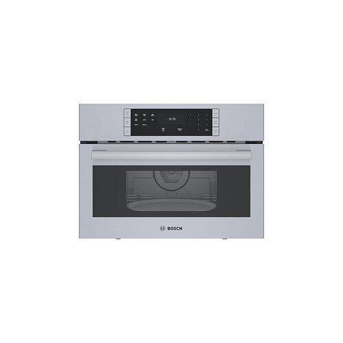 Bosch - 500 Series 1.6 Cu. Ft. Built-In Microwave - Stainless steel - Front_Standard