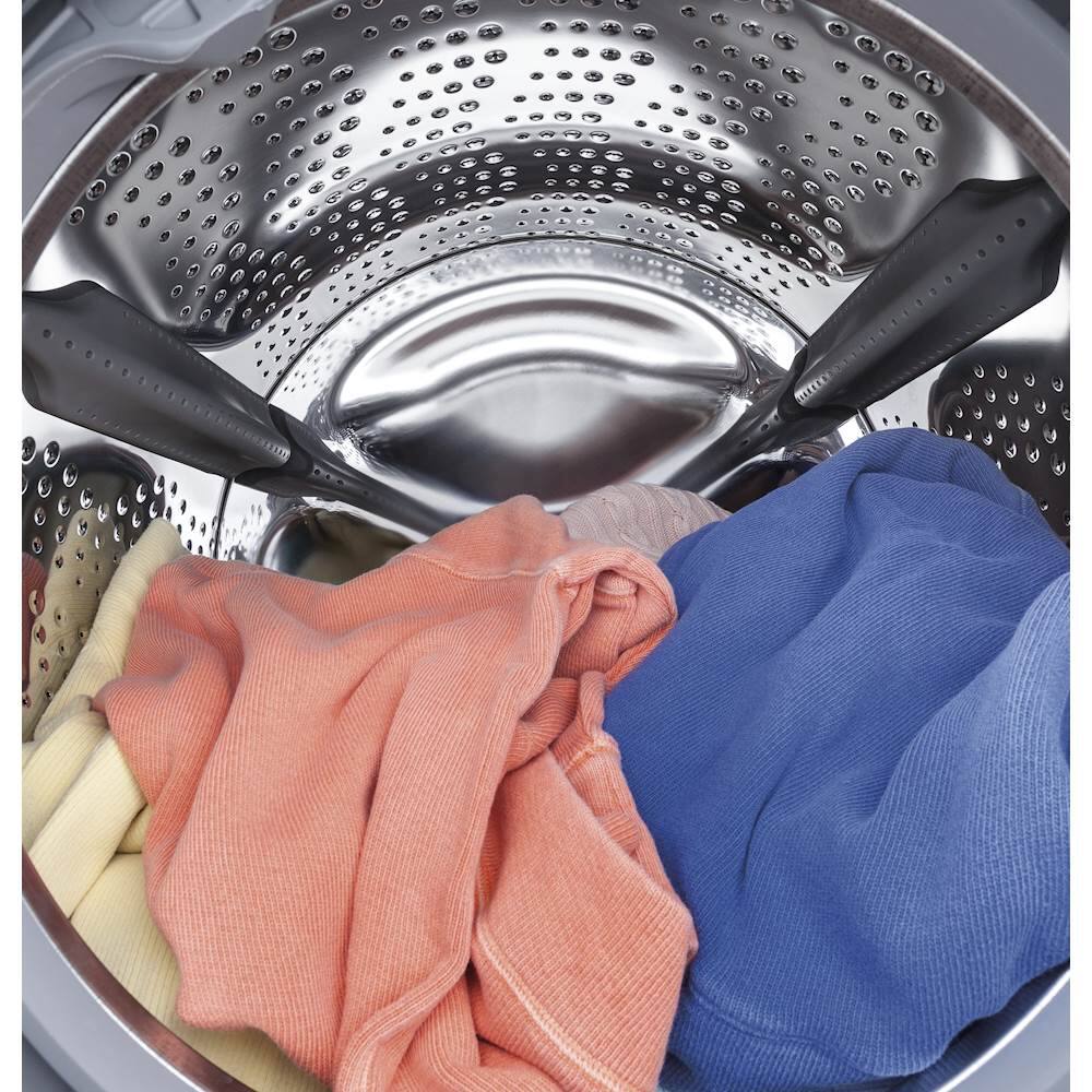 GE - RightHeight 4.9 Cu. Ft. 13-Cycle Front-Loading Washer - White - Alt_View_Standard_15
