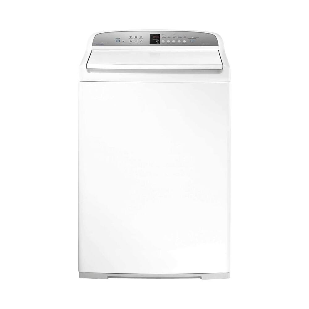 Fisher & Paykel - WashSmart 3.9 Cu. Ft. 6-Cycle Top-Loading Washer - White - Front_Zoom