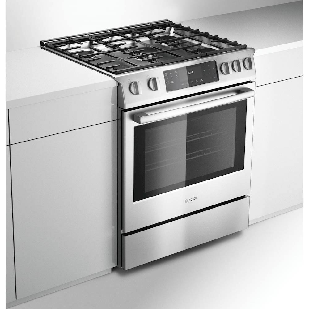 Bosch Benchmark 4.8 Cu. Ft. SelfCleaning SlideIn Gas Convection