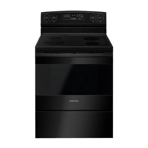 Amana SelfCleaning Freestanding Electric Range Black at Pacific Sales