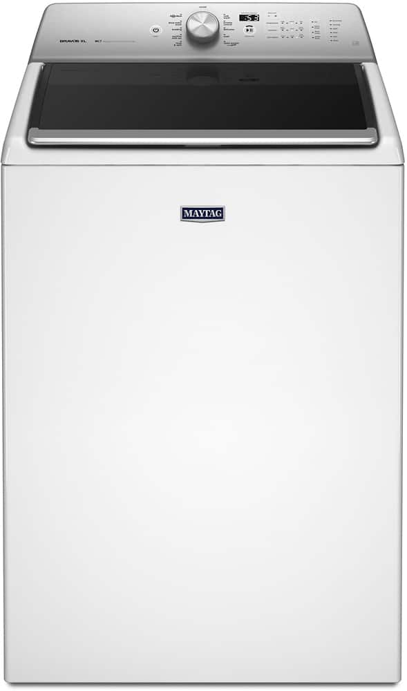 Maytag - 5.3 Cu. Ft. 11-Cycle Top-Loading Washer - White - Front_Zoom