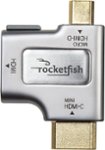Rocketfish - HDMI-to-Micro-/Mini-HDMI Adapter - Silver/Gold