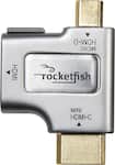 Rocketfish - HDMI-to-Micro-/Mini-HDMI Adapter - Silver/Gold