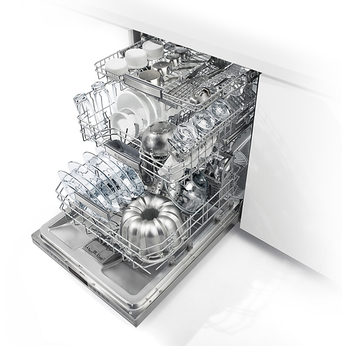 Bosch - 800 Series 24" Custom Panel Dishwasher with ...