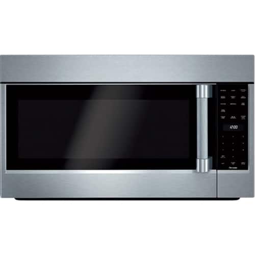 Thermador - 2.1 Cu. Ft. Built-In Microwave - Silver - Front_Standard